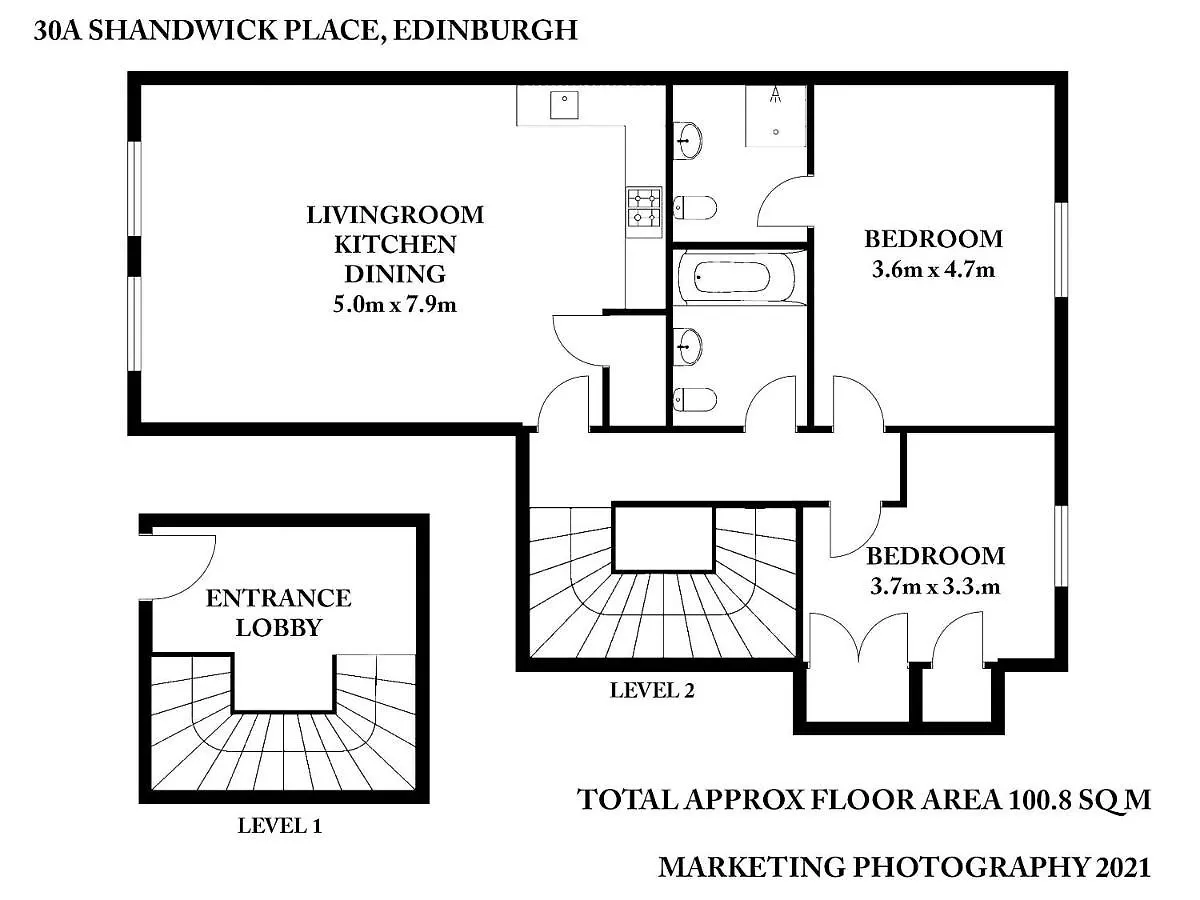 The Shandwick Place Residence No 2 Edinburgh Apartment